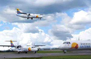 SATENA da un salto histórico con la llegada de tres nuevos aviones ATR 72-600