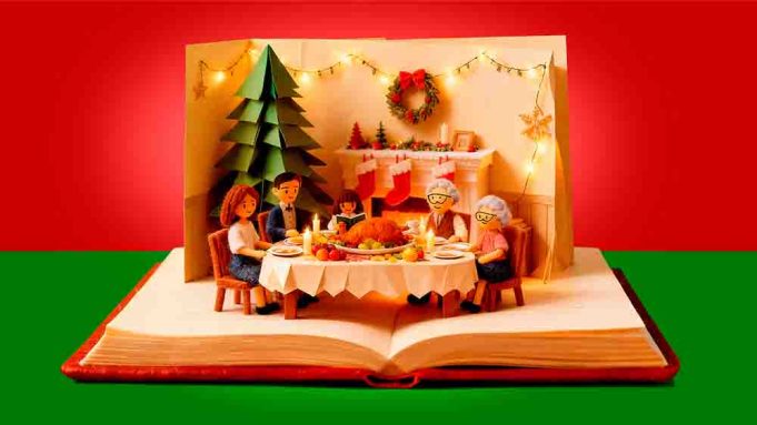 Plaza Central encendido navideño