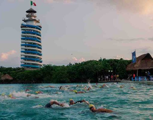 Triatlón Xel-Há 2026 abre inscripciones con una competencia que une deporte, naturaleza y solidaridad