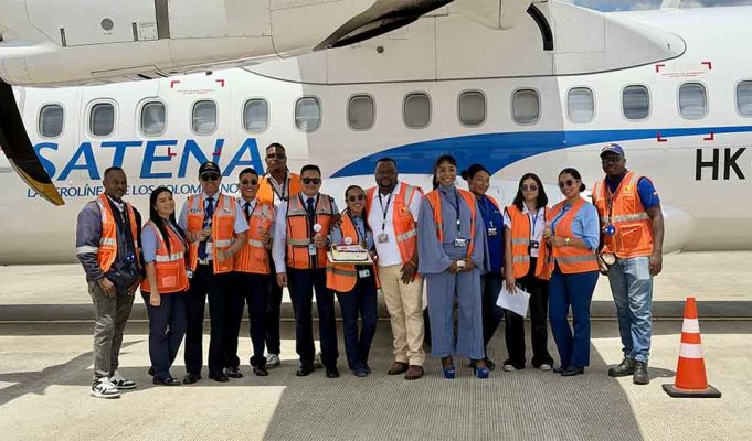 SATENA fortalece la conexión regional: tres destinos que ya suman 43.867 pasajeros